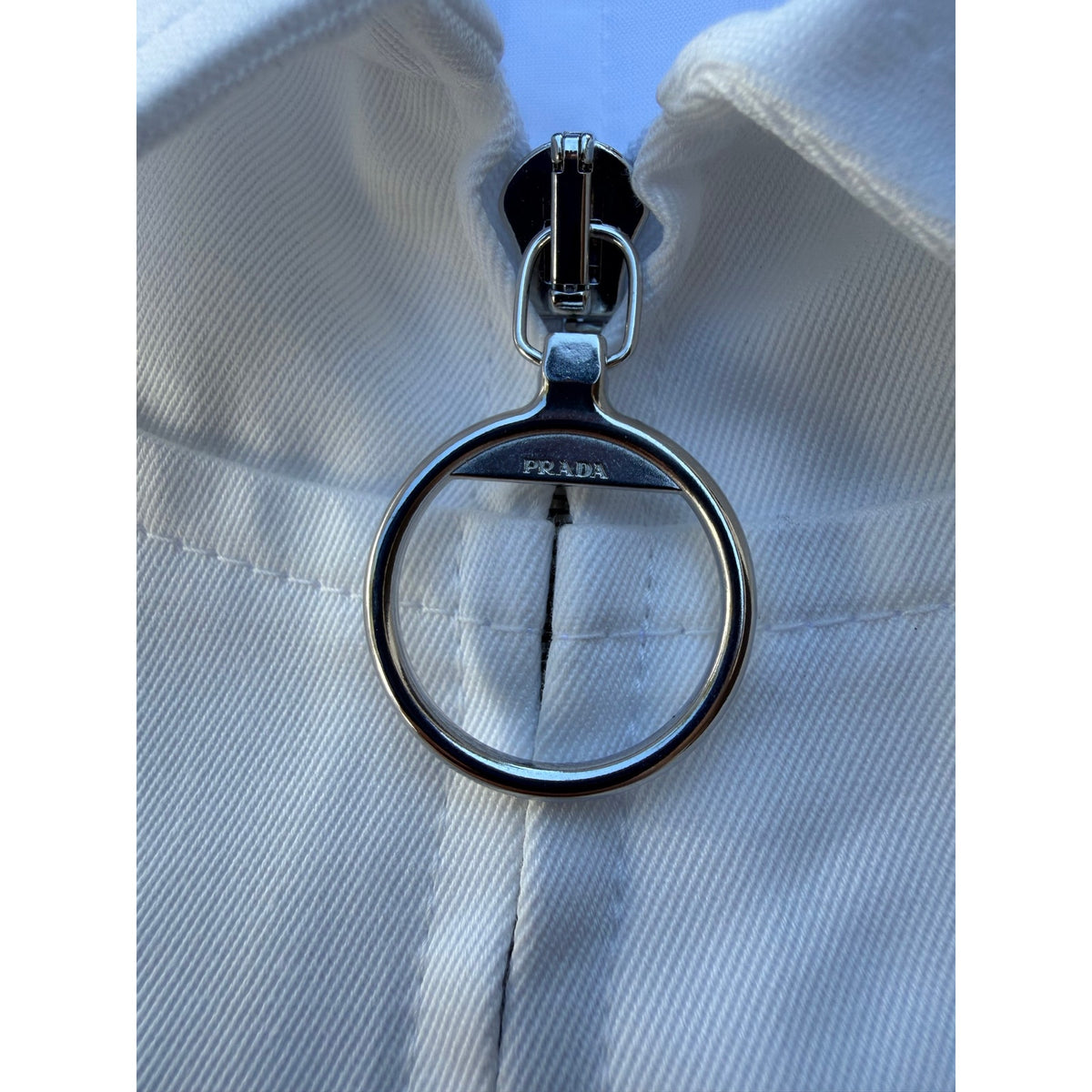 Size 40/US size 4 (S) - Prada Chino Zip Mini Shift Dress NEW