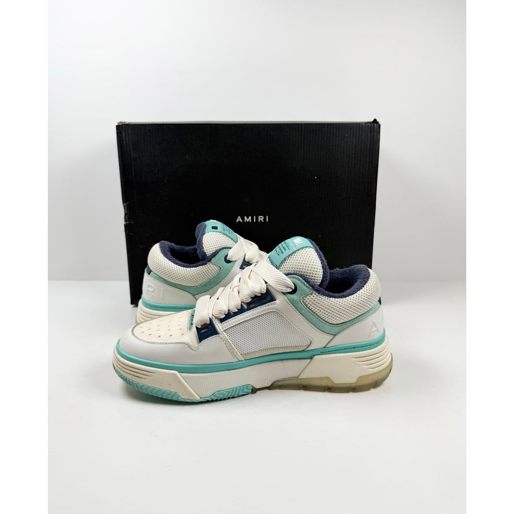 Size 44EU/11US - Amiri MA-1 White Light Blue