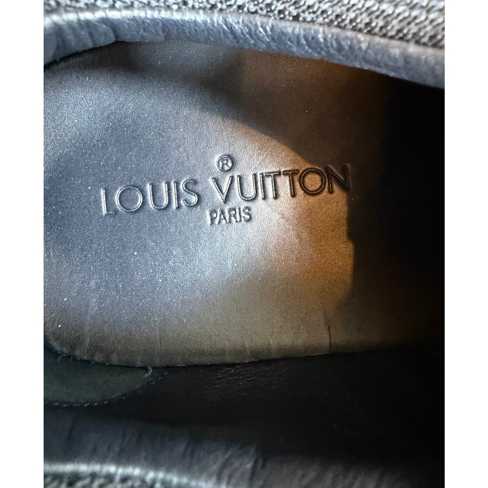 Size 10LV/11US - Louis Vuitton Burgundy Low Top