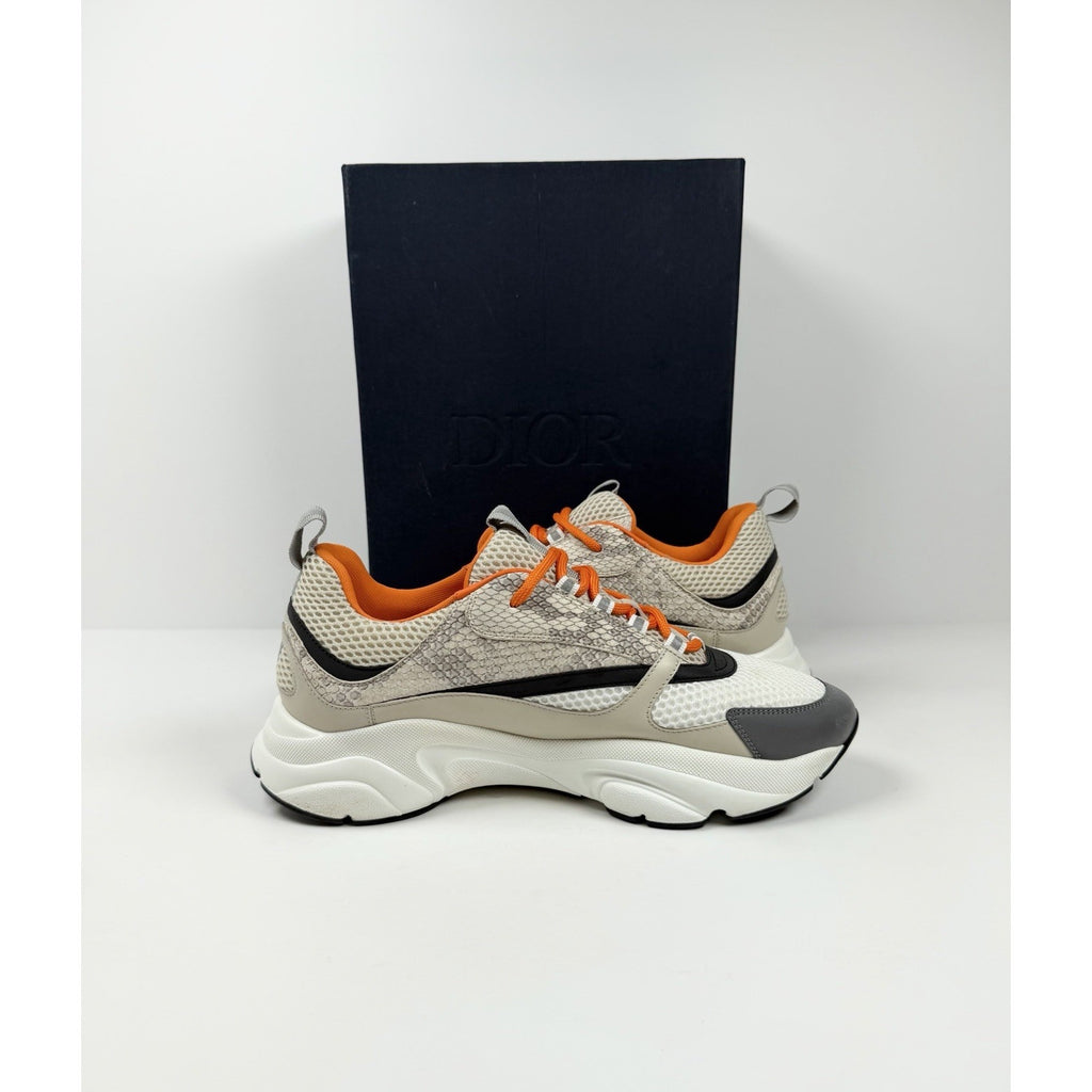 Size 44EU/11US - Dior B22 Python Beige Sneakers