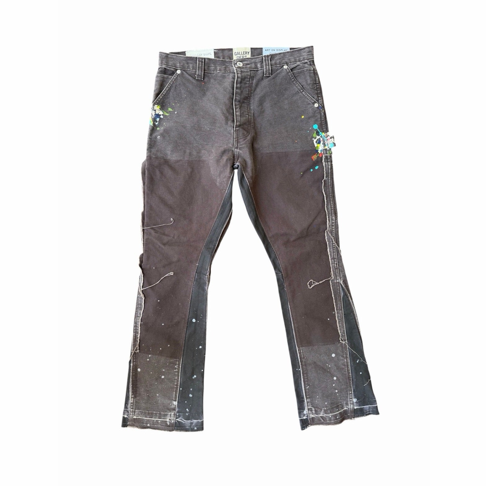 Size 32 - Gallery Dept. Brown Carpenter Flare Pants