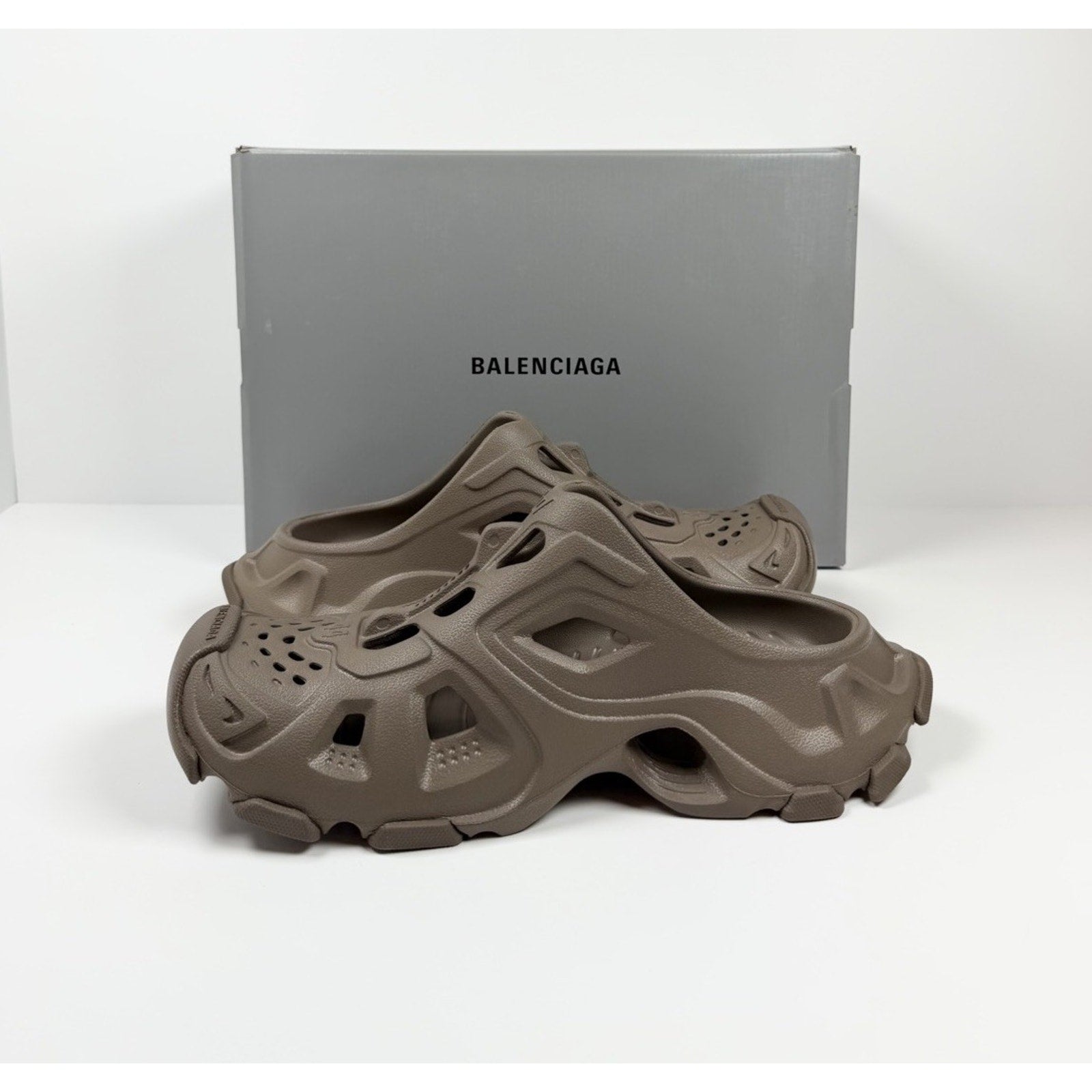 Size 44EU/11US - Balenciaga HD Mule Slip On Taupe NEW