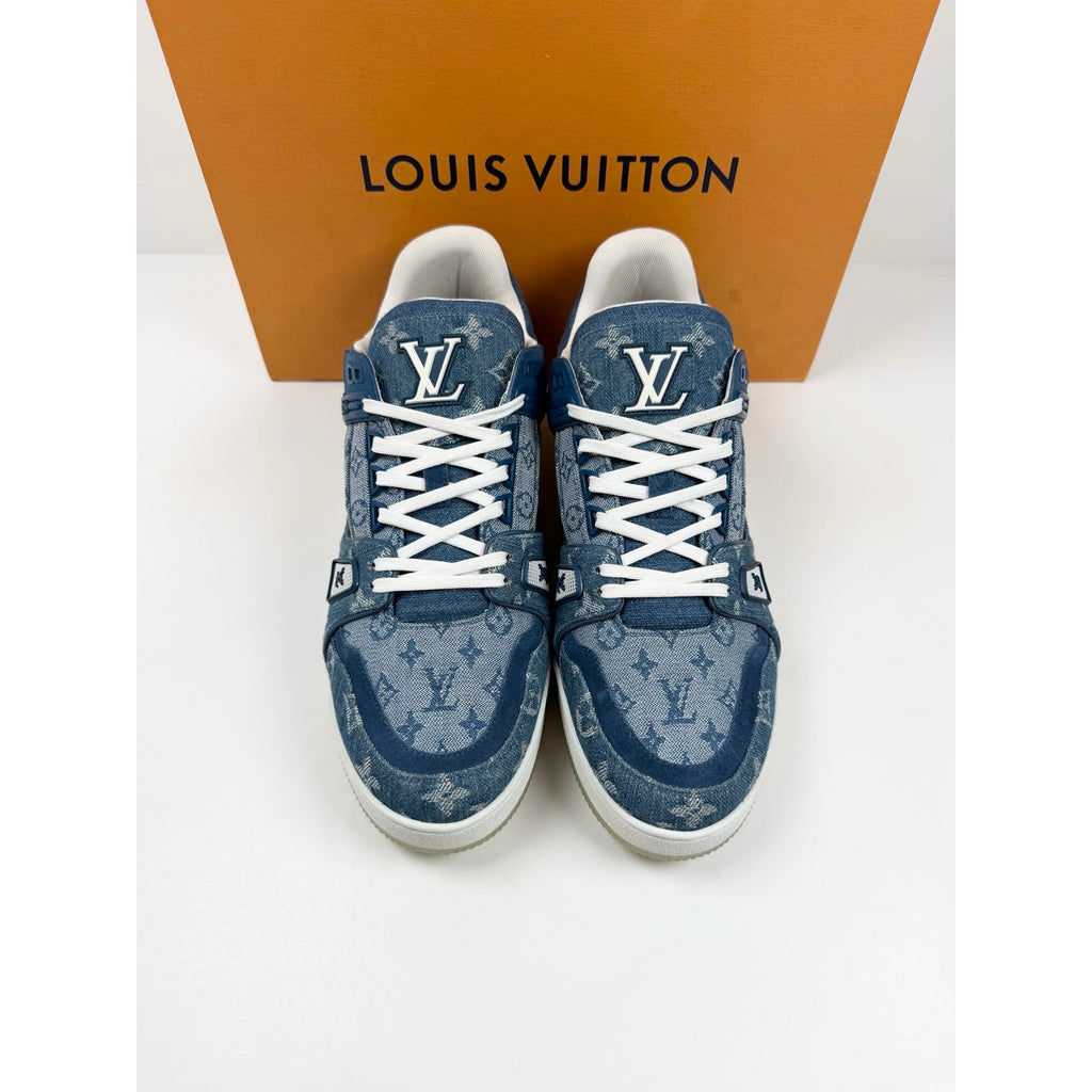 Size 9.5UK/10.5US - Louis Vuitton Monogram Denim Trainer