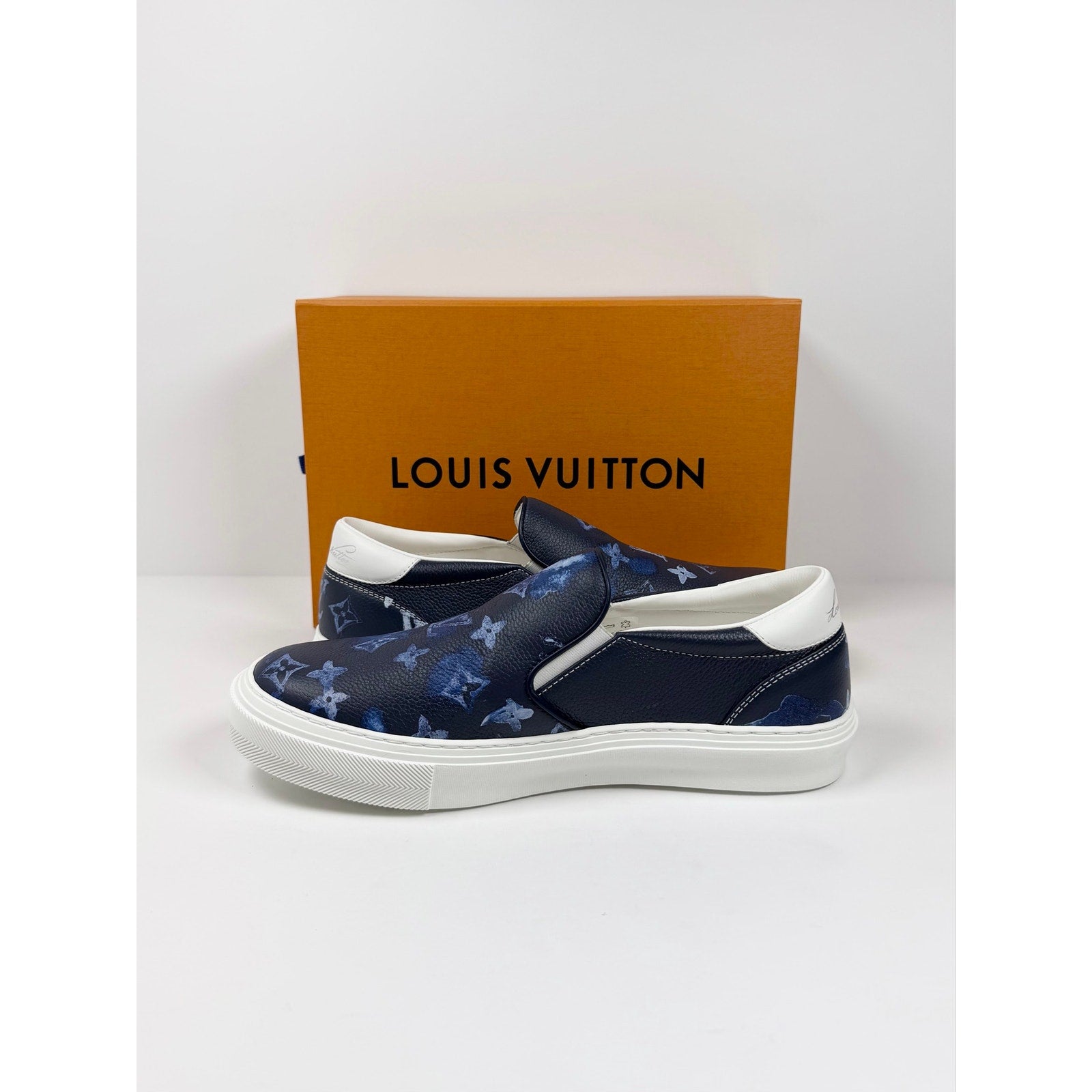 Size 7LV/8US - Louis Vuitton Ollie Watercolor Slip On NEW