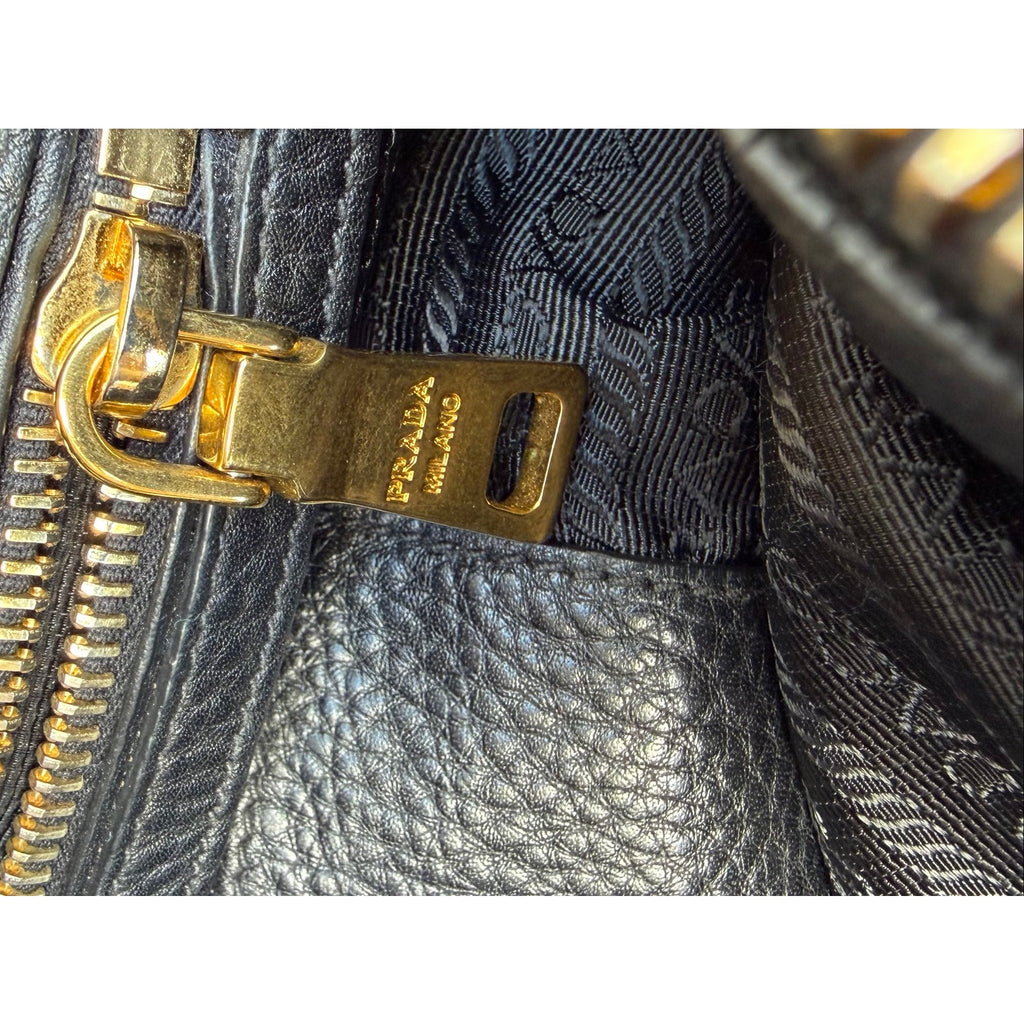 Prada Vitello Danio Leather Tote Bag