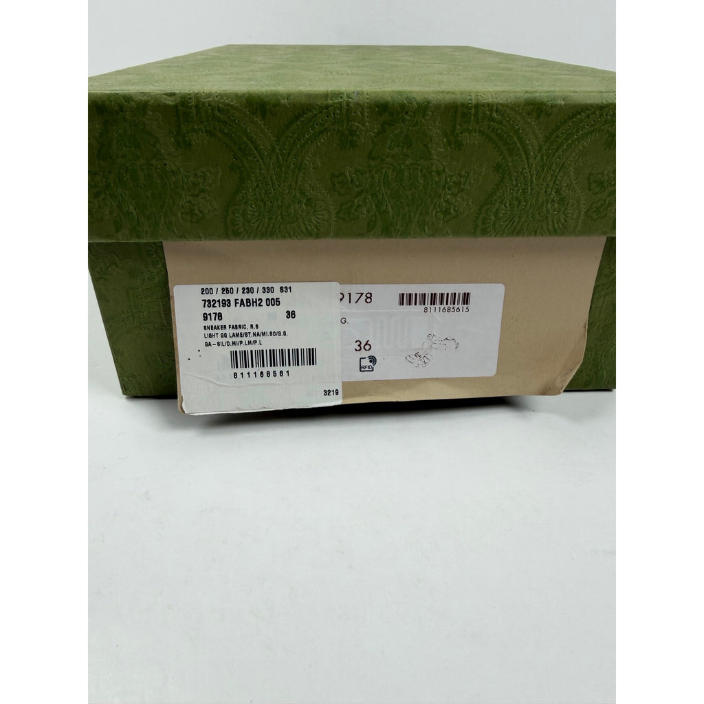 Size 36/6 - Gucci Screener GG Crystals Womens NEW
