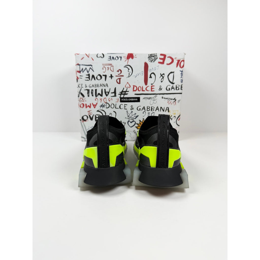 Size 41EU/8US - Dolce & Gabbana Sorrento Black Yellow