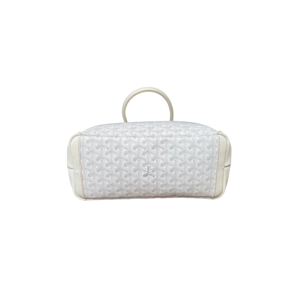 Goyard White PM Tote Bag