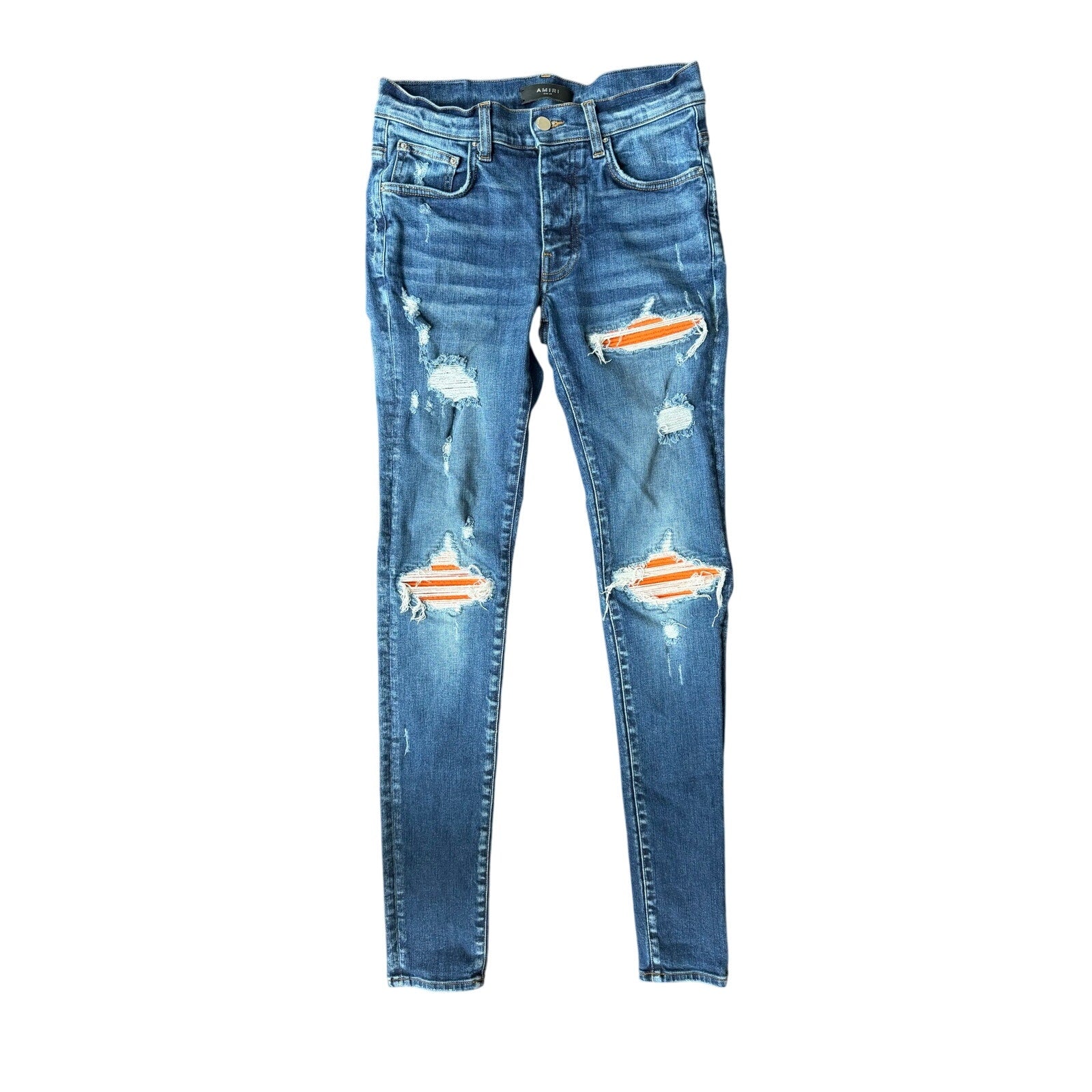 Size 29 - Amiri Mx1 Orange Patch Jeans