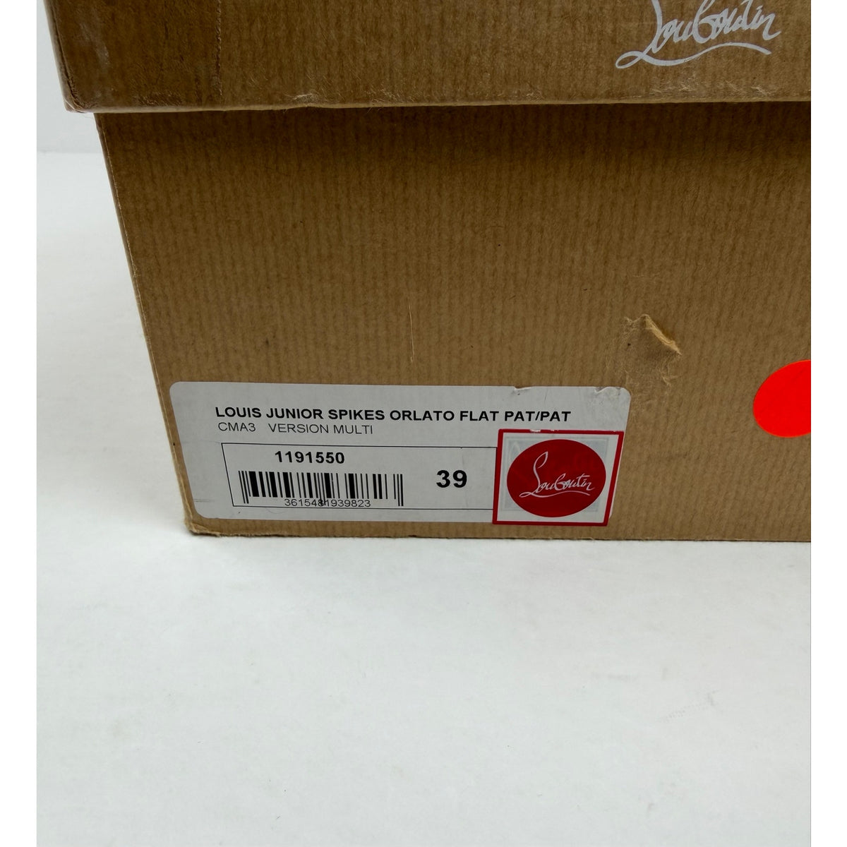 Size 39/9 - Christian Louboutin Spike Low Women’s