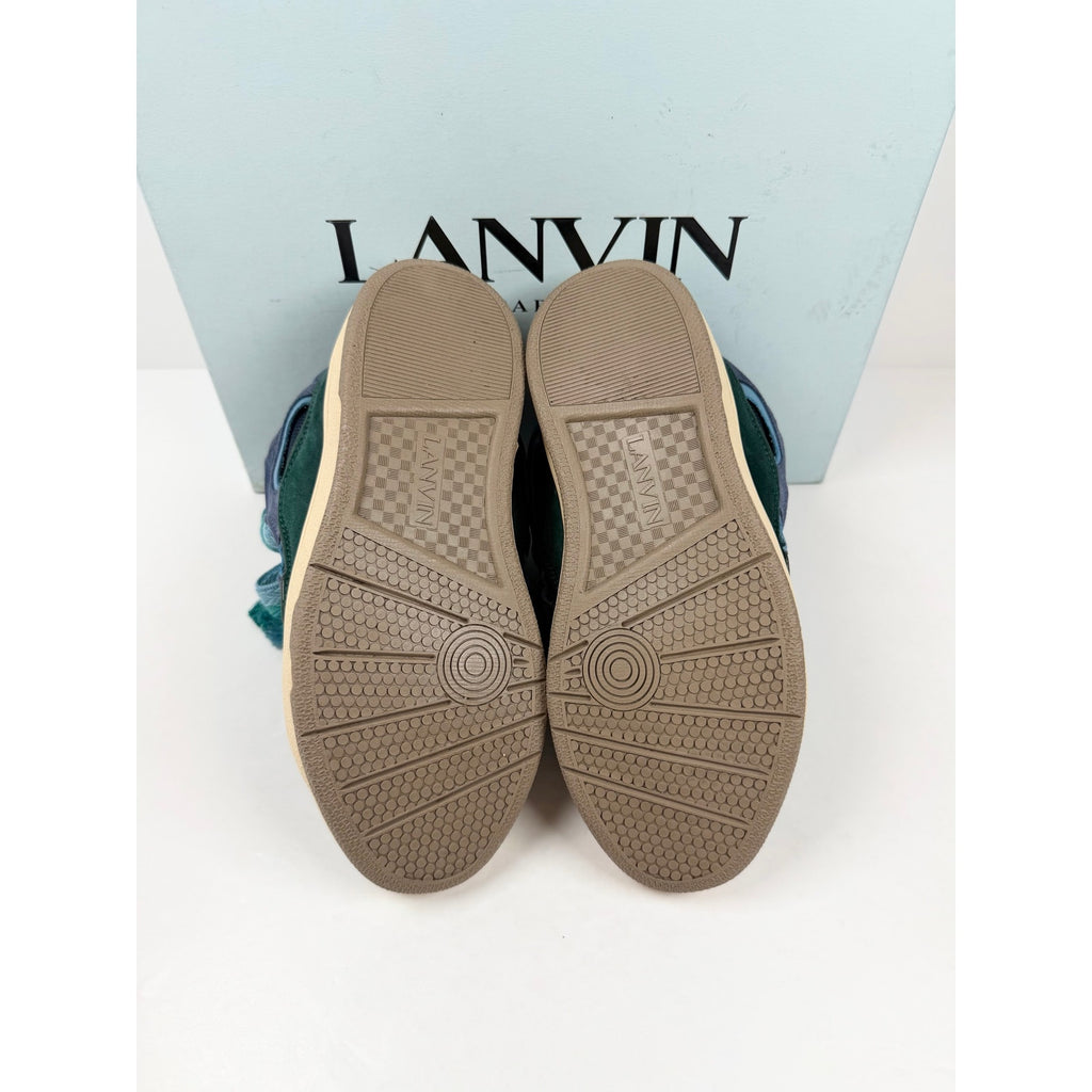 Size 40EU/7US - Lanvin Curb Blue Sneakers