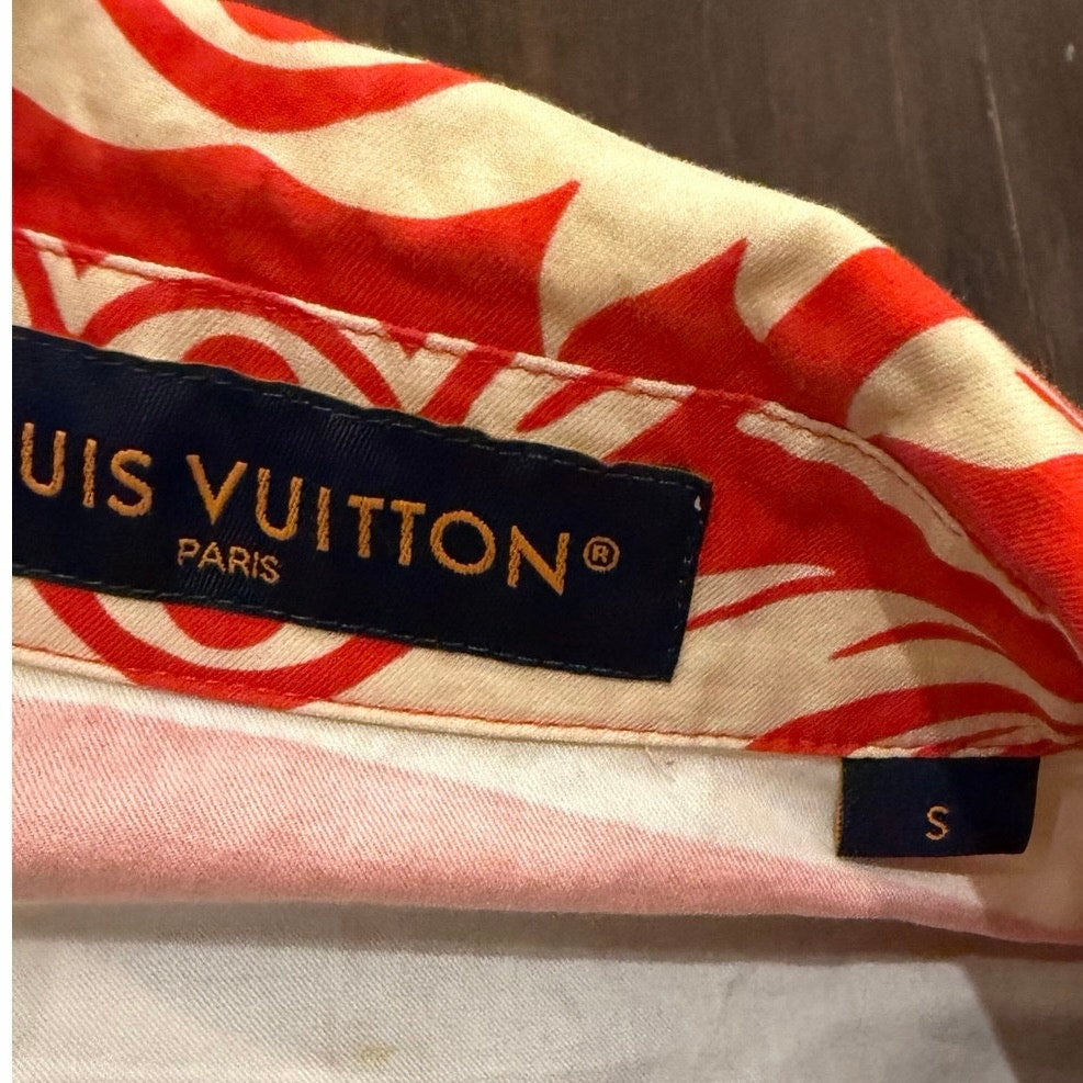 Size S - Louis Vuitton Hawaiian Beach Short Sleeve Shirt