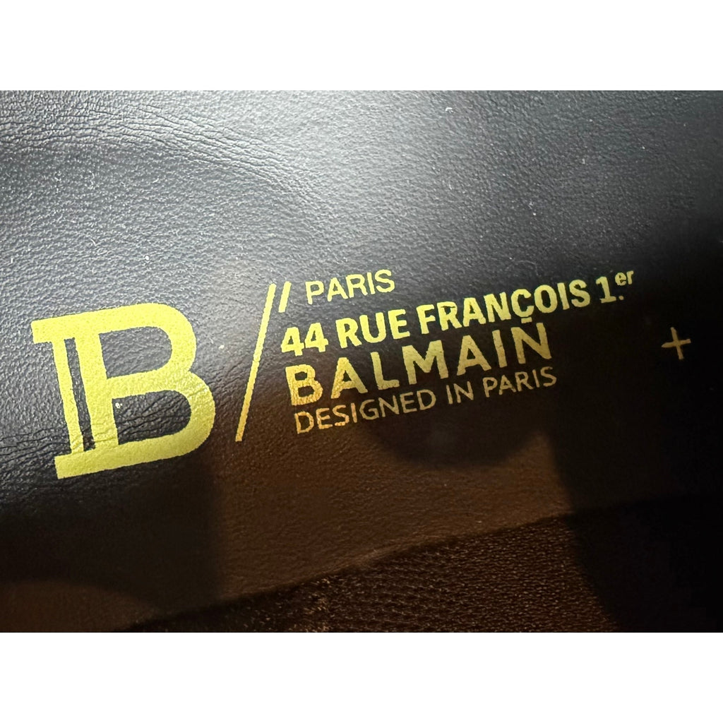 Size 8 - Balmain Racer Low Top Sneakers