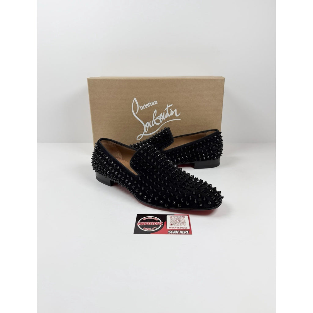 Size 7.5 - Christian Louboutin Dandelion Spikes Loafers NEW