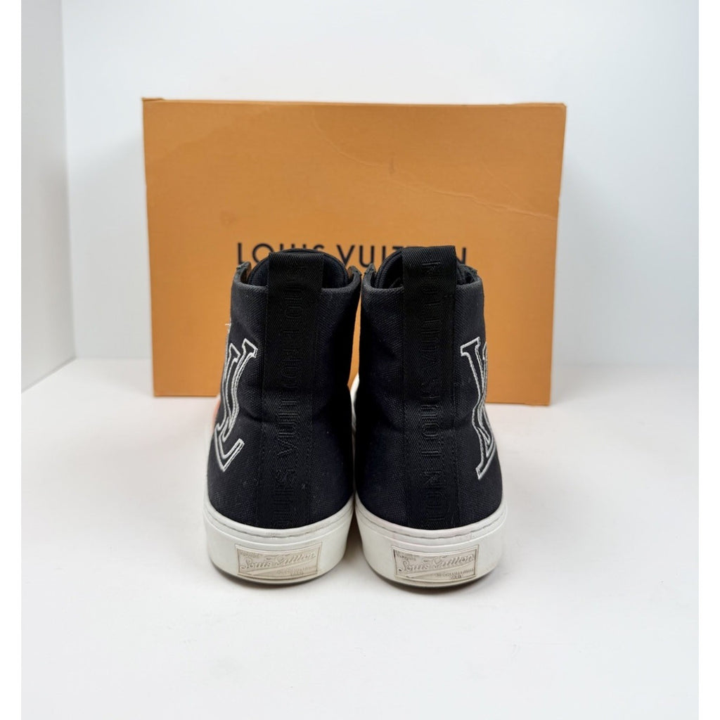 Size 6.5LV/7.5US - Louis Vuitton Canvas/Leather Tattoo High