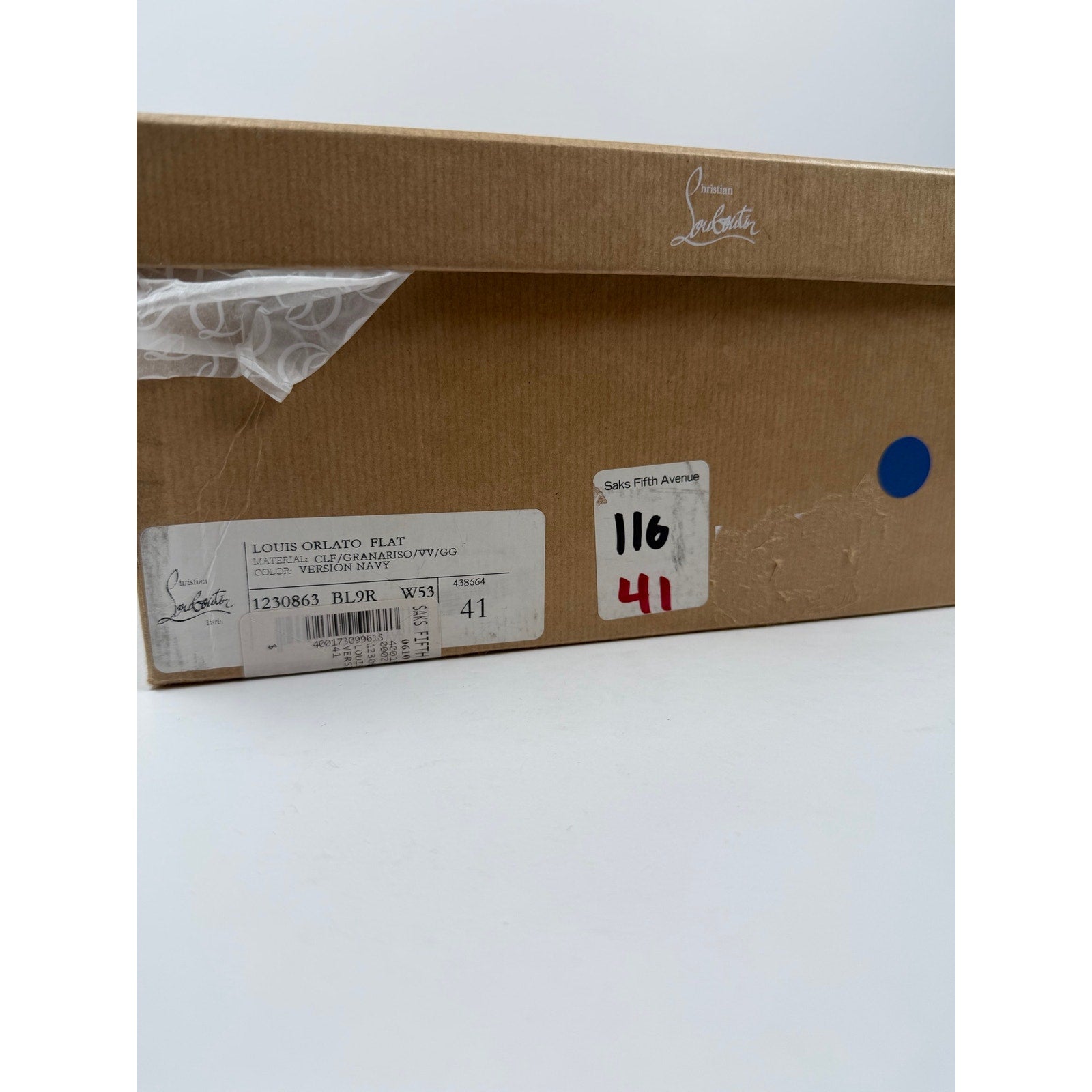 Size 41EU/8US - Christian Louboutin High Top Sneakers