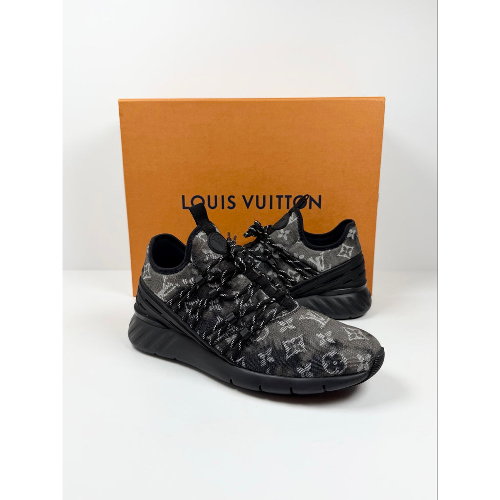 Size 7LV/8US - Louis Vuitton Fastlane Monogram Denim NEW