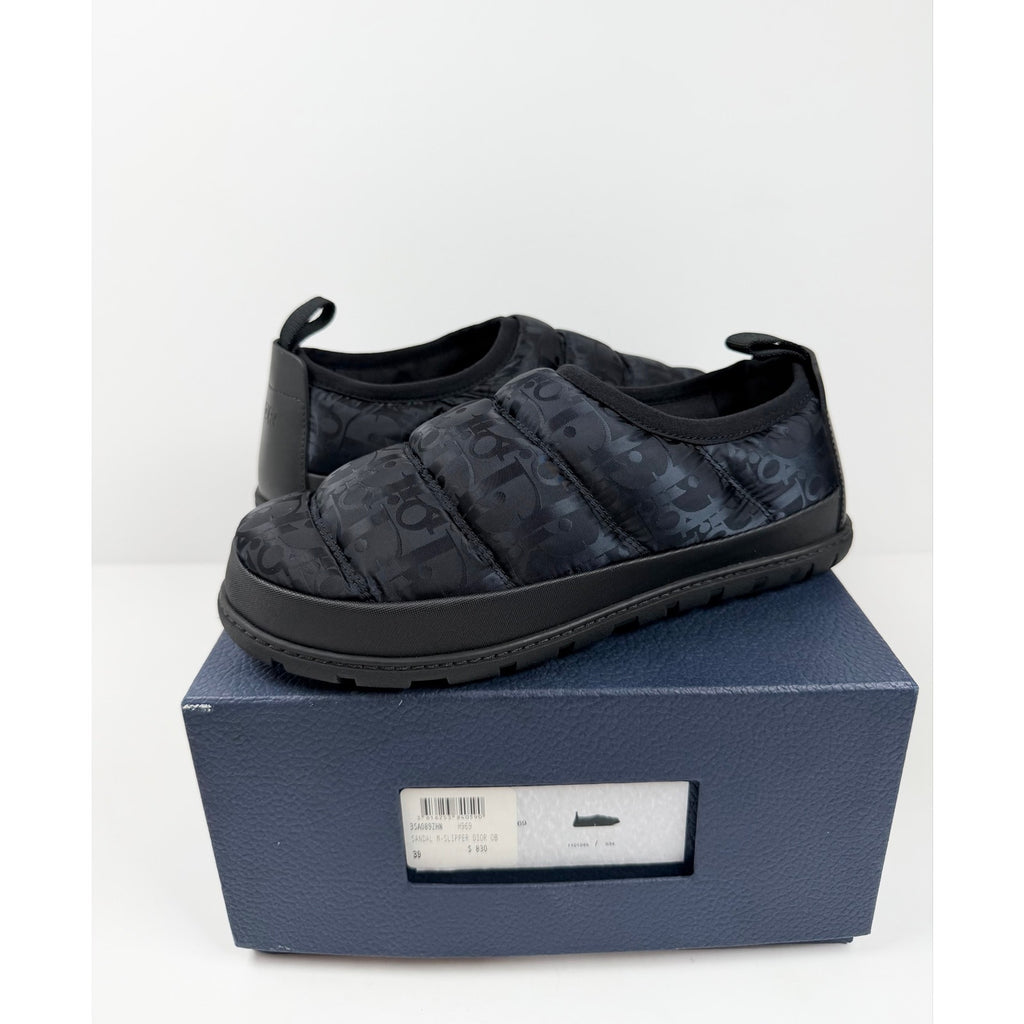 Size 39EU/6US - Dior Snow Puffer Nylon Slippers NEW