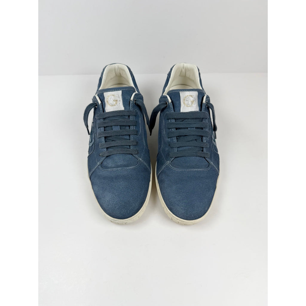 Size 10US - Gucci Interlocking GG Suede Sneakers