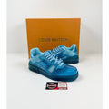 Size 7LV/8US - Louis Vuitton Transparent Blue Trainer NEW