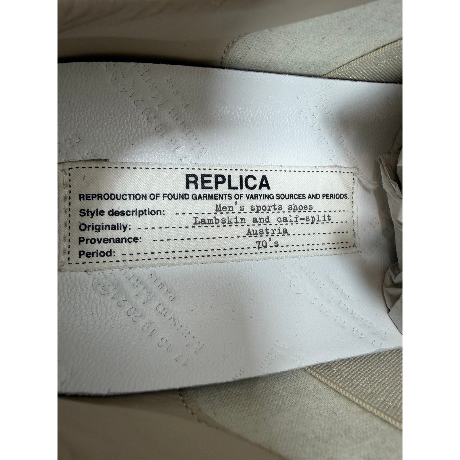 Size 42EU/9US - Maison Margiela GAT Smoke Green NEW