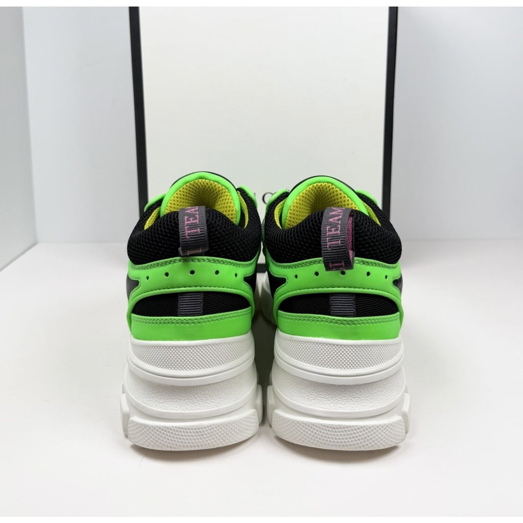 Size 10US - Gucci Flashtrek Neon Green NEW