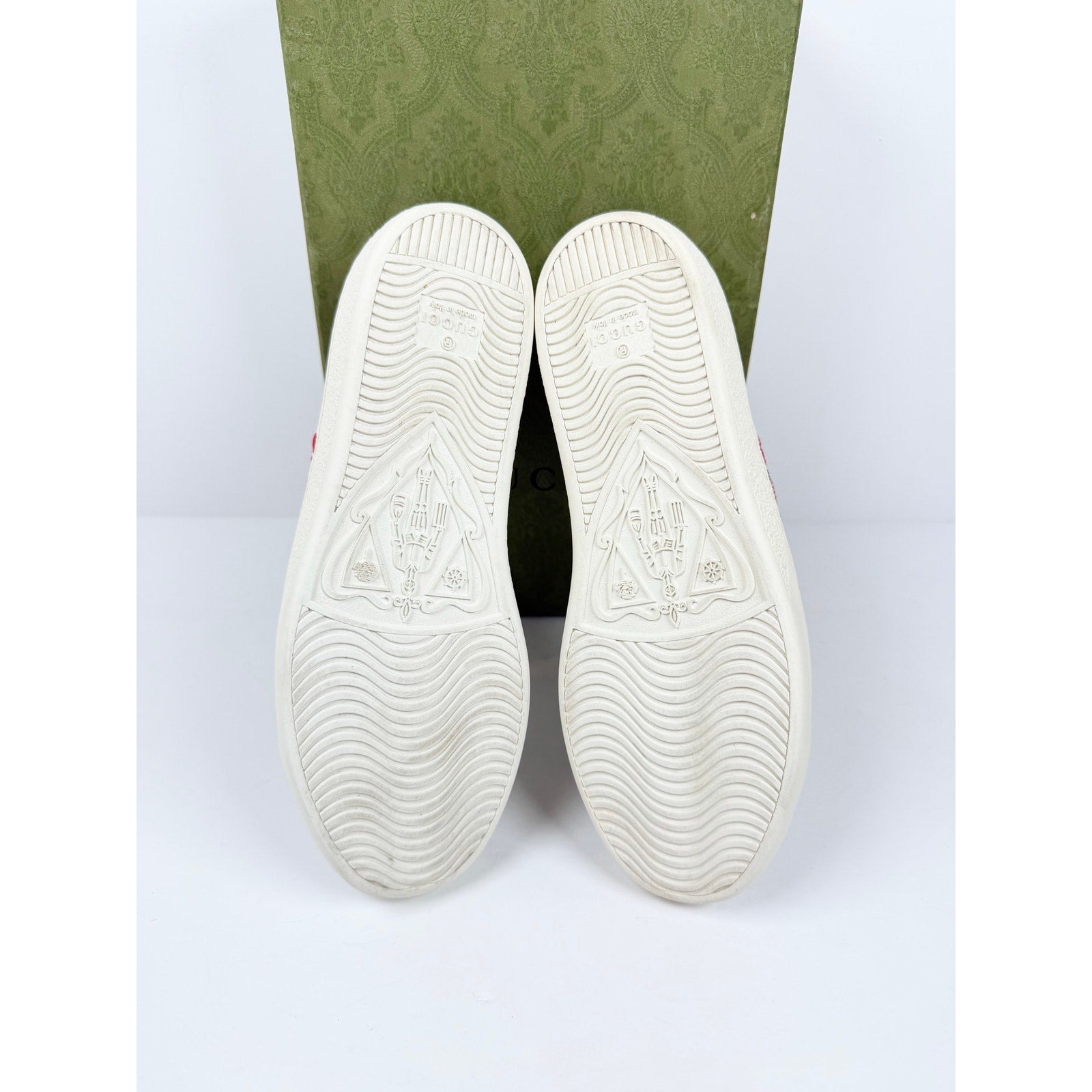 Size 36/6 - Gucci Ace Cherry Womens
