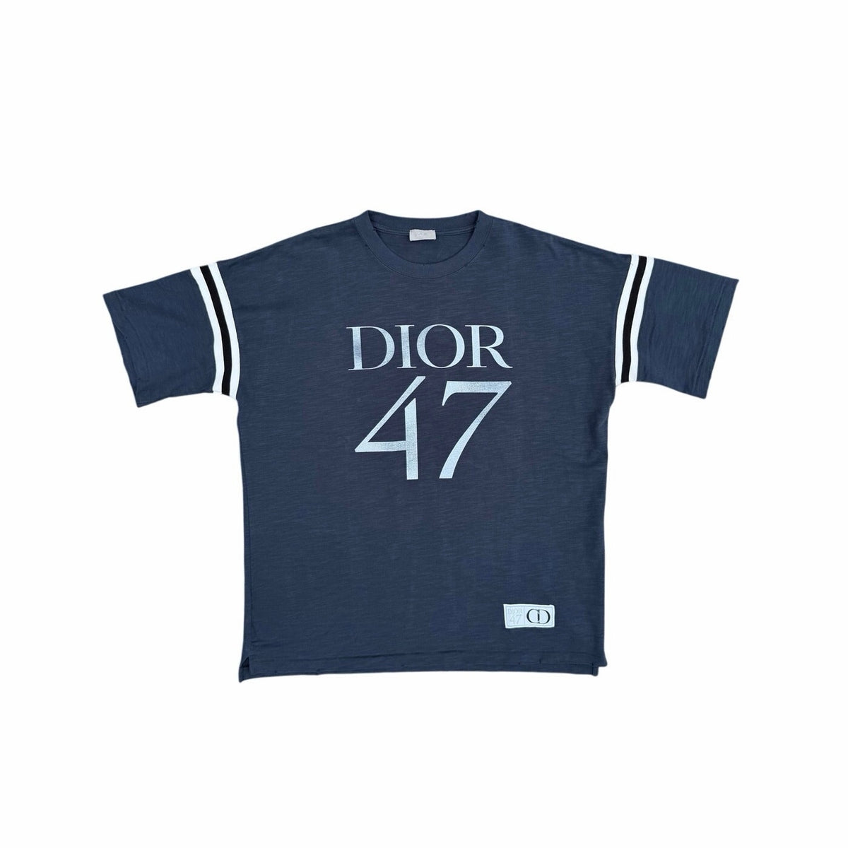 Size L - Dior 47 Oversized Blue T-Shirt