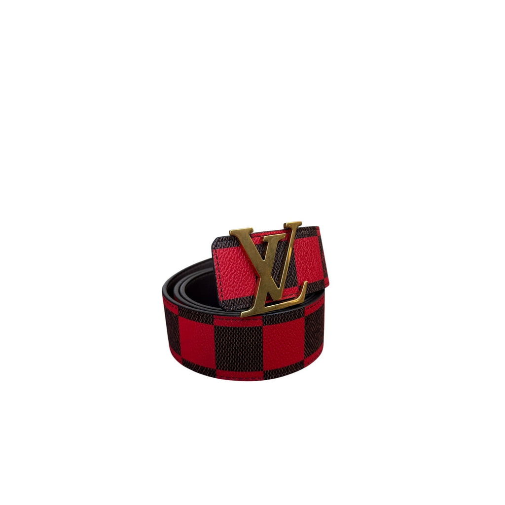 Size 95/38 - Louis Vuitton Damier Reversible Belt NEW