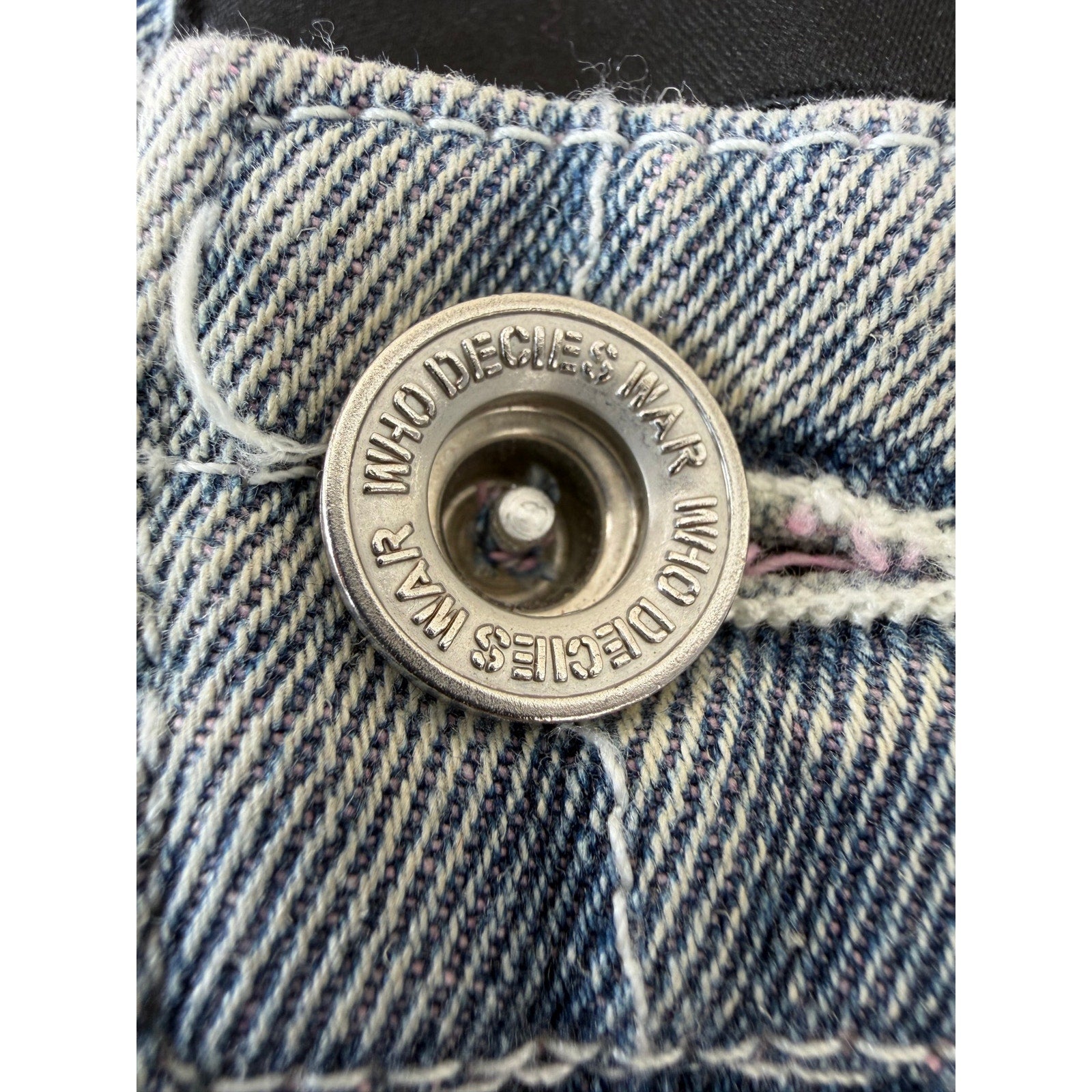 Size 30 - Who Decides War Light Blue Jeans