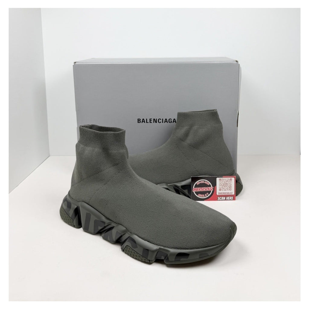 Size 46EU/13US - Balenciaga Speed Olive Graffiti NEW