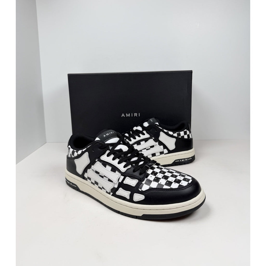 Size 41EU/8US - Amiri Skel Top Low Checkered NEW