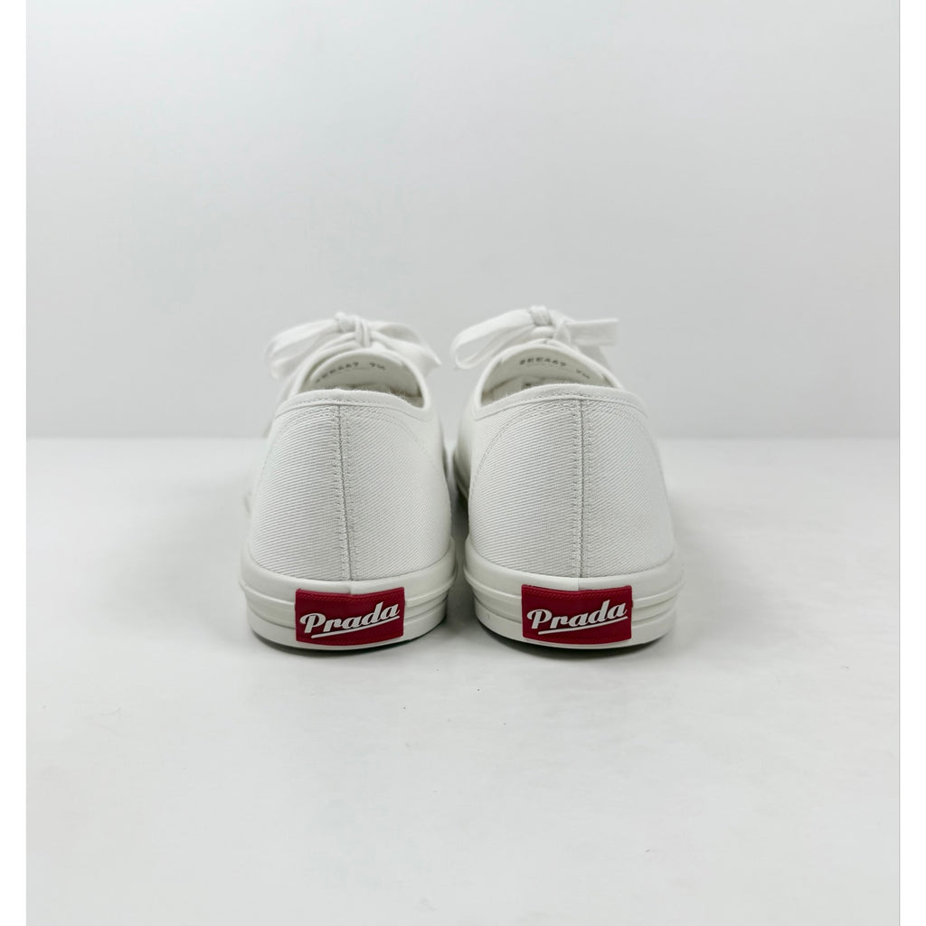 Size 7.5UK/8.5US - Prada Drill Canvas Low Top NEW