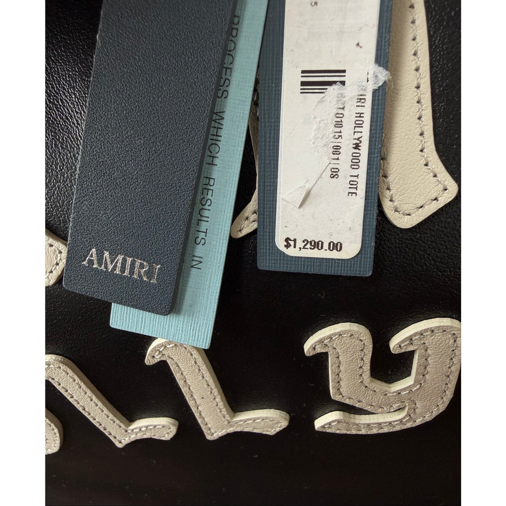 Amiri Hollywood Leather Tote Bag NEW