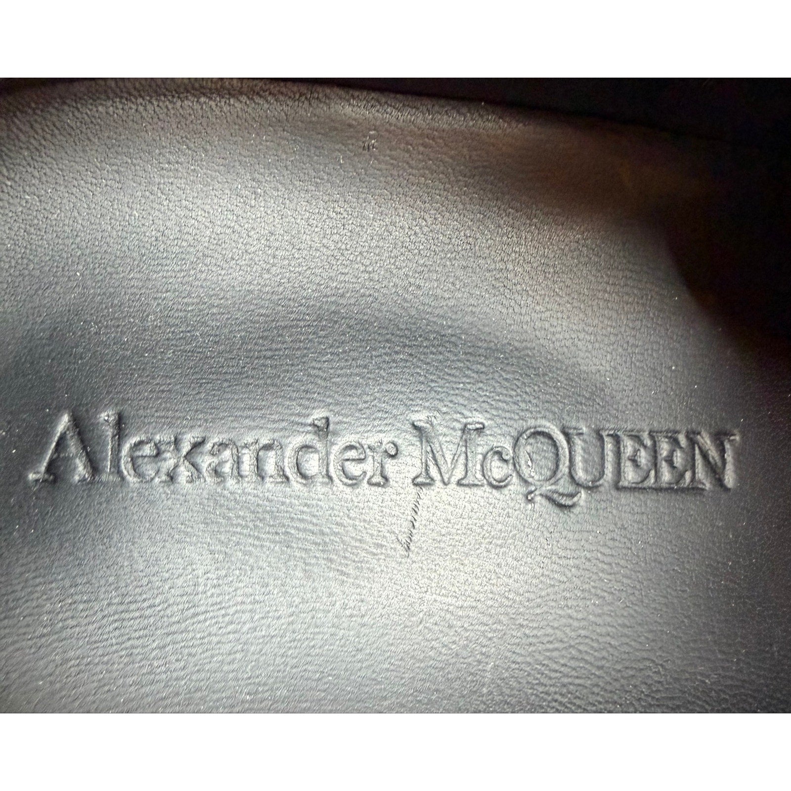 Size 43EU/10US - Alexander McQueen Leather Eyelet Sneaker