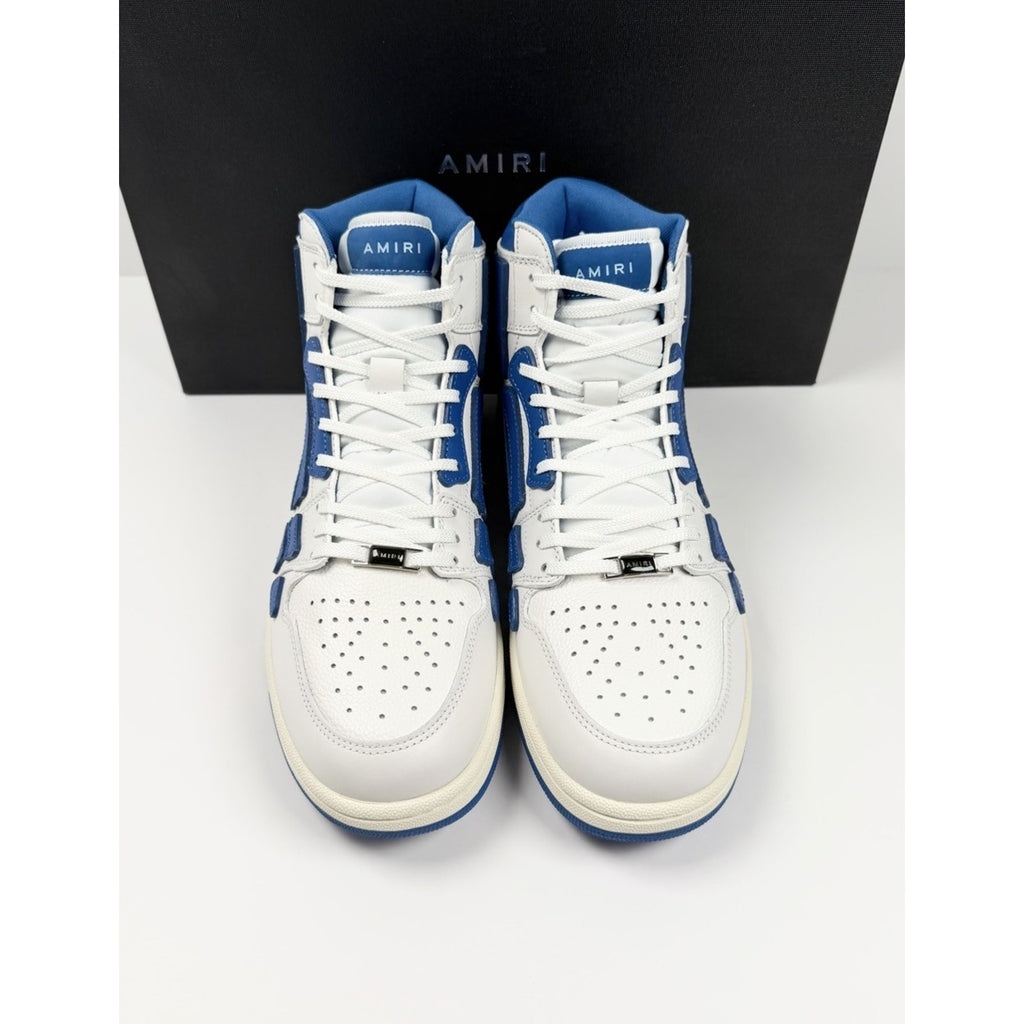 Size 40EU/7US - Amiri Skel Top High Top White Blue NEW!