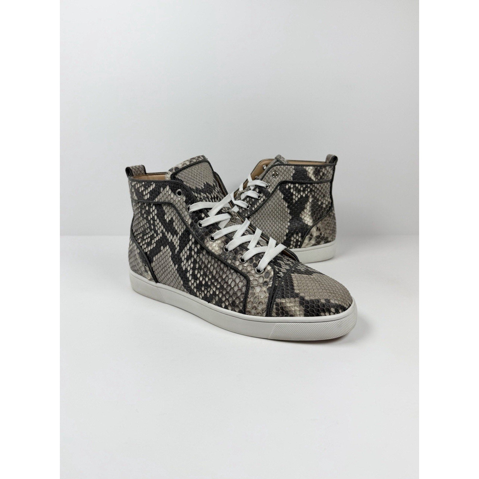 Size 44EU/11US - Christian Louboutin Python Skin High Top