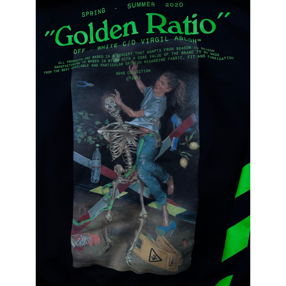 Size M - Off-White Virgil Golden Ratio Hoodie