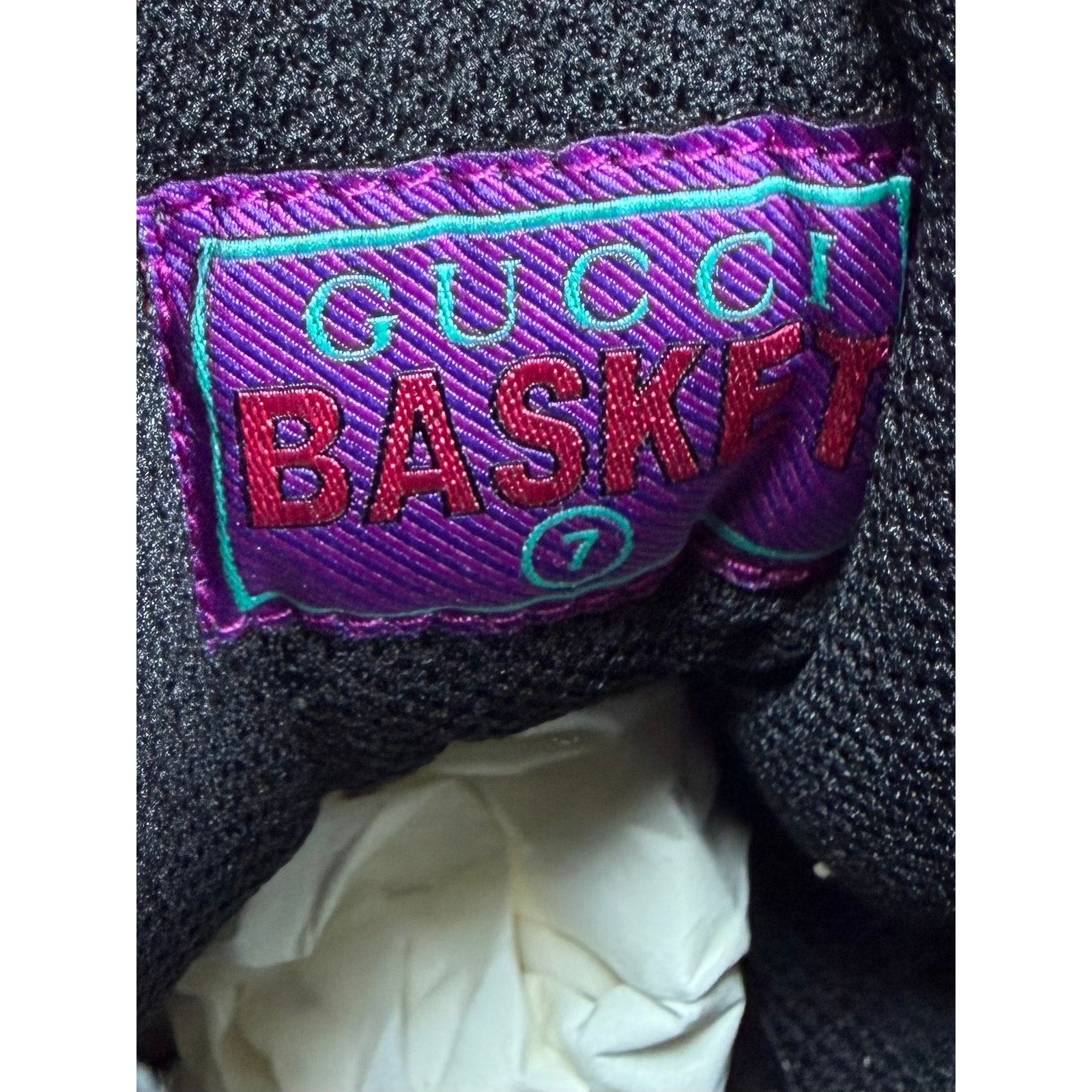 Size 7.5US - Gucci Basket Demetra High Top NEW