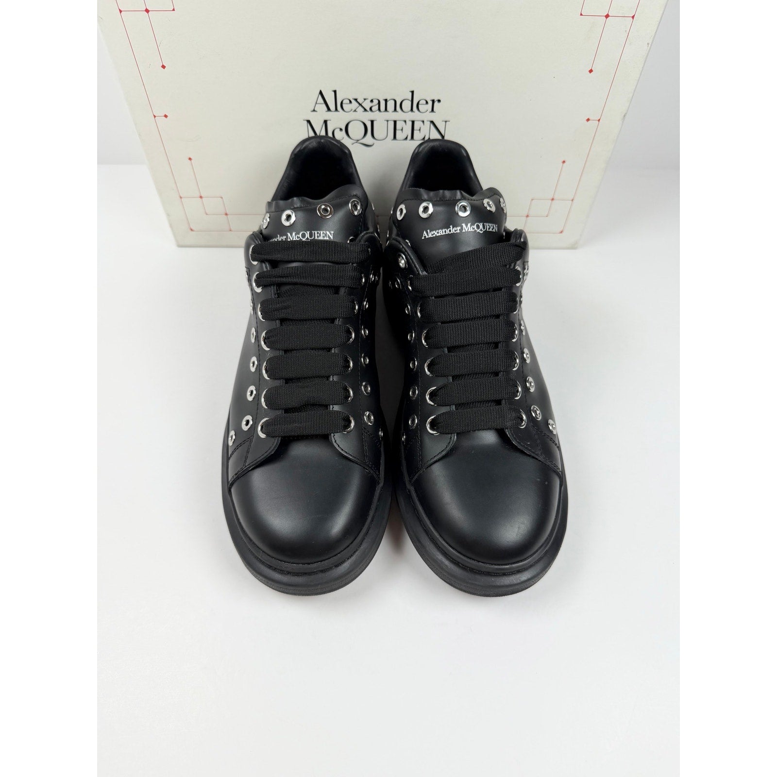 Size 43EU/10US - Alexander McQueen Leather Eyelet Sneaker