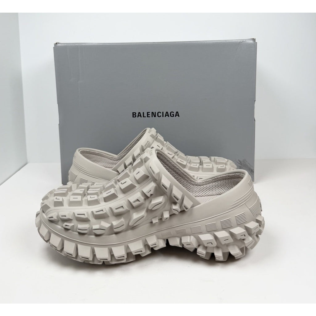 Size 8 Women's - Balenciaga Defender Beige Clogs NEW