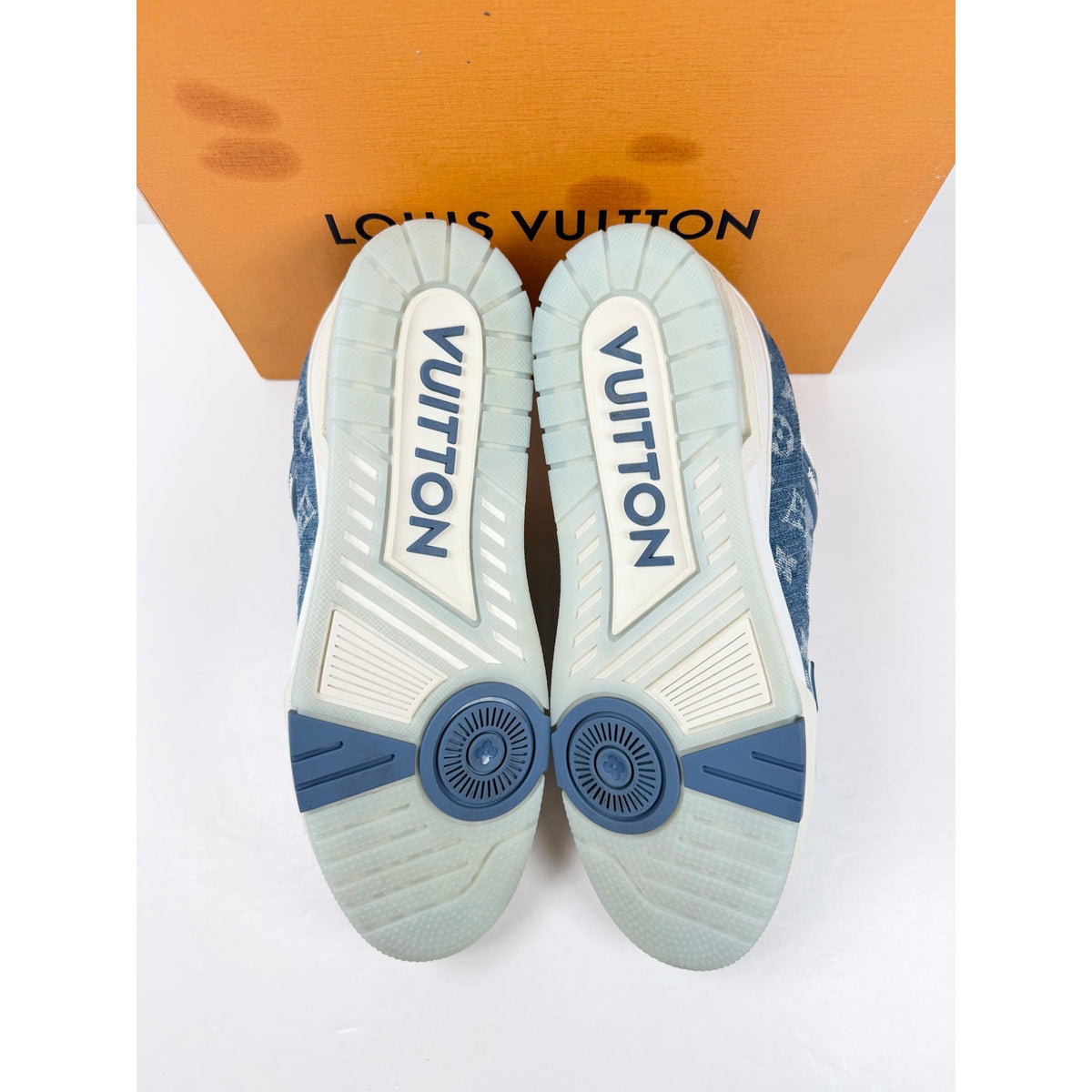 Size 11UK/12US - Louis Vuitton Denim Trainer Tried On!