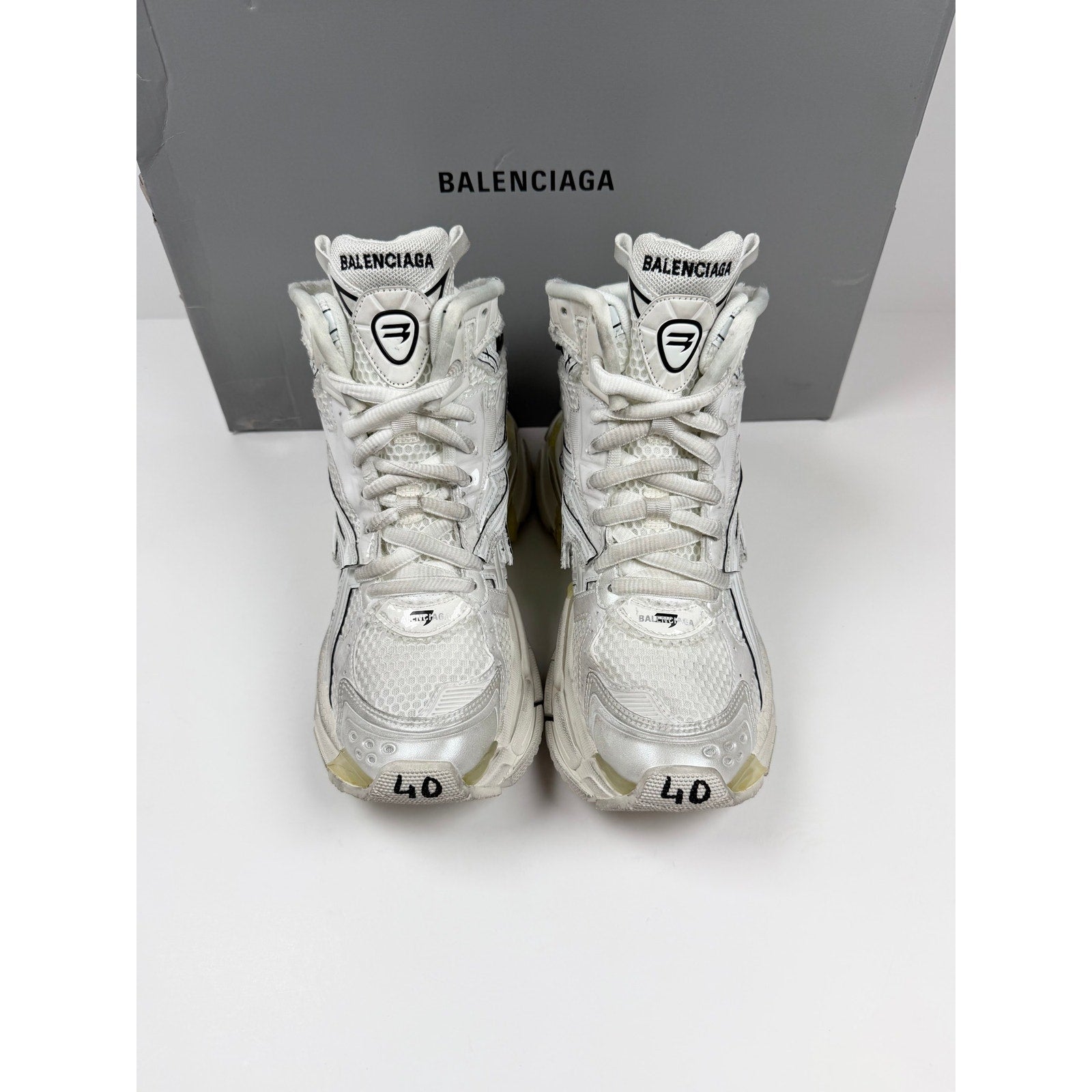 Size 40EU/7US - Balenciaga Runner Distressed High Top NEW