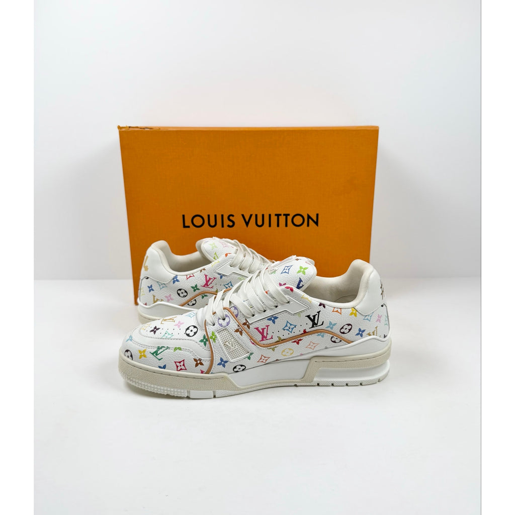 Size 7UK/8US - Louis Vuitton Takashi Murakami White