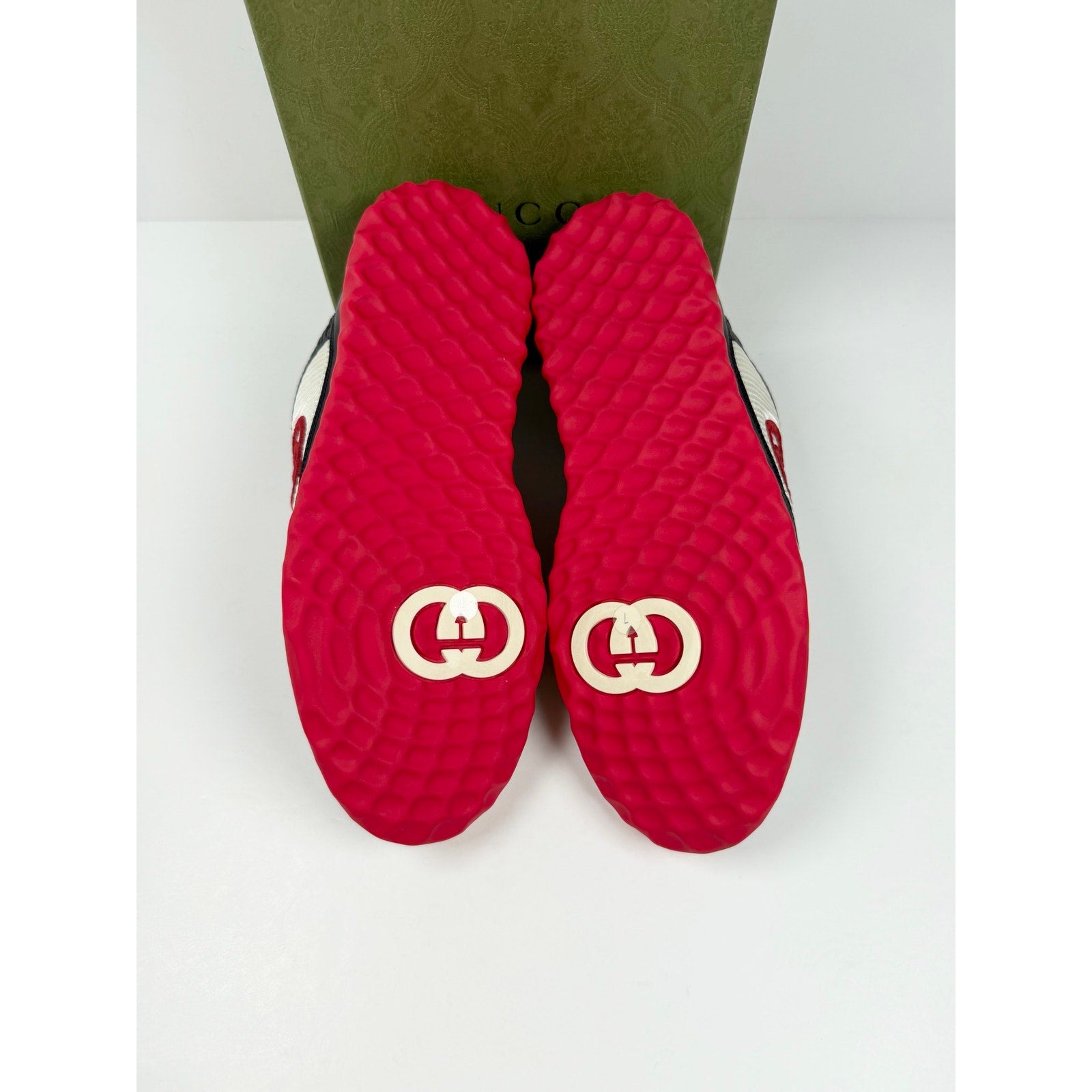 Size 7.5US - Gucci MAC80 Leather Sneakers NEW
