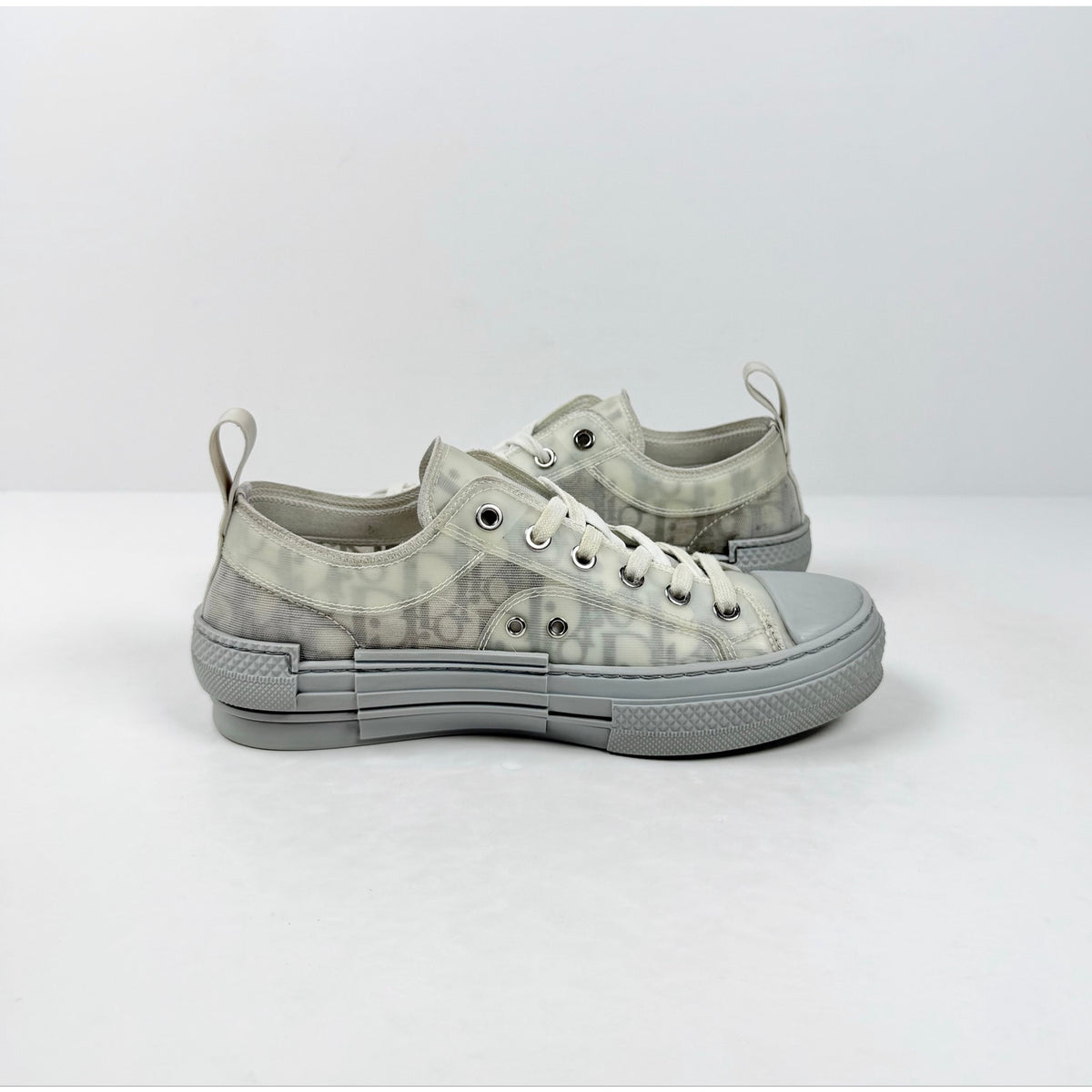 Size 37/7 - Dior B23 Oblique Low Top Womens