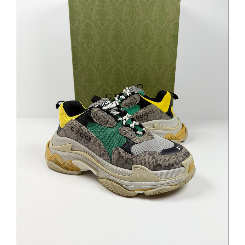Size 41EU/8US - Gucci X Balenciaga Triple S
