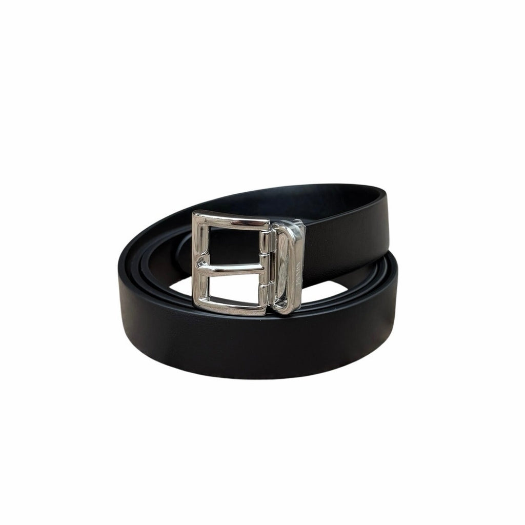 Prada City Calf Leather Belt Men’s 95/38 NEW