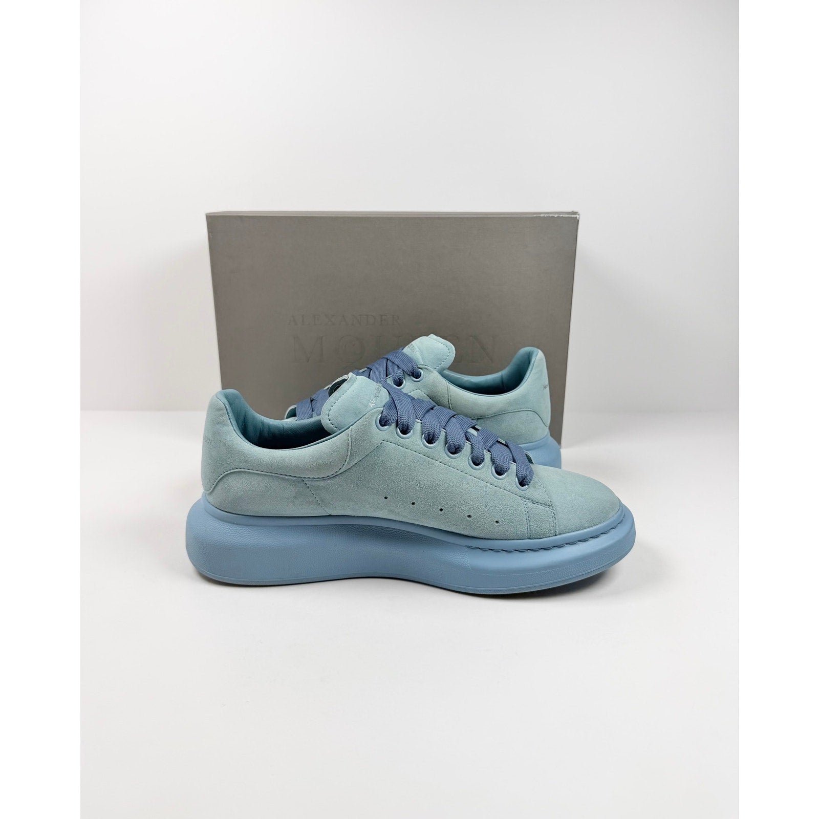 Size 44EU/11US - Alexander McQueen Blue Suede
