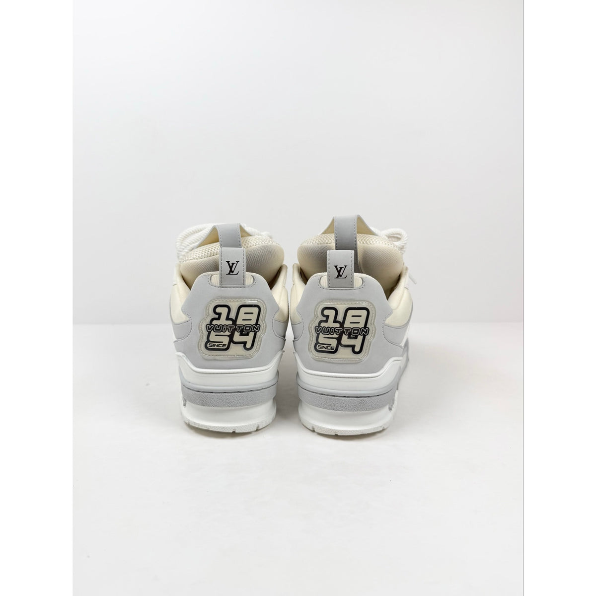 Size 7UK/8US - Louis Vuitton Skate White Grey